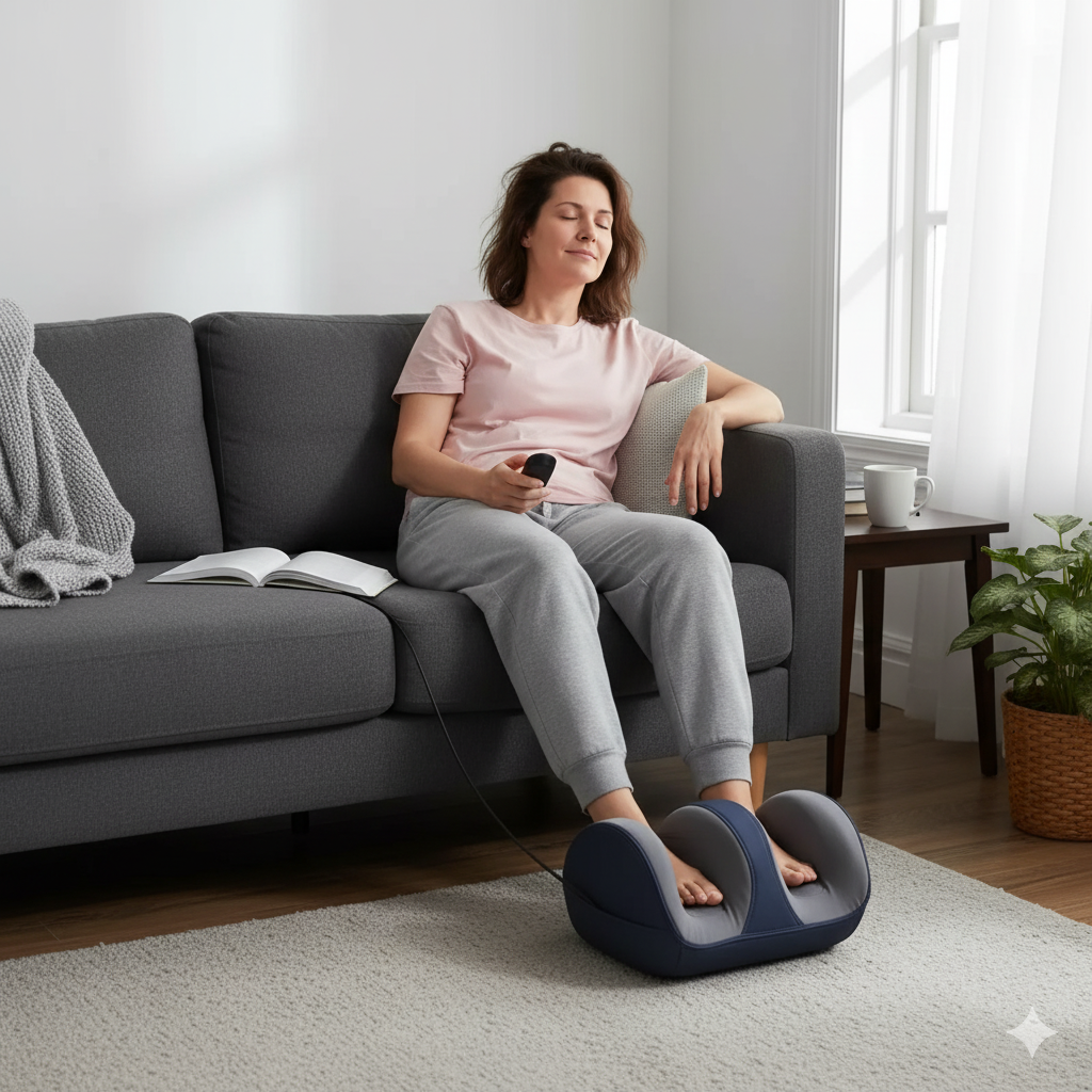 Electric Foot & Calf Kneading Massager